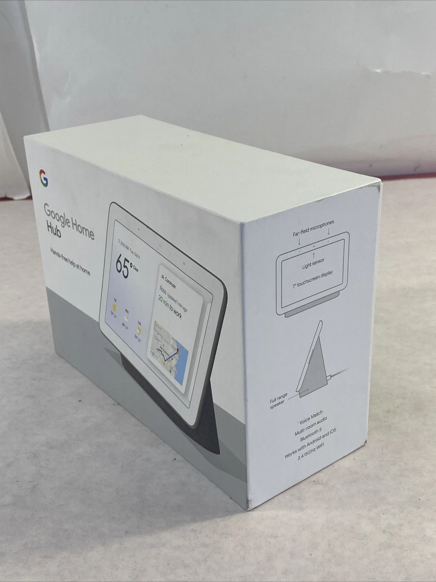SELLADO Google Home Hub 7" Blanco Tiza GA00516-US