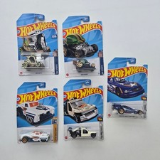 Hot Wheels Toy Cars Diecast Lot 5 HW Sports Drag Strip NHRA Bundle Lot