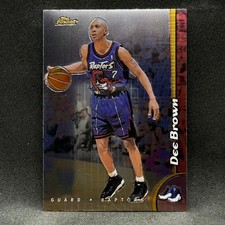 Dee Brown Pacific's Finest 1998-99 Topps Finest #153 Toronto Raptors