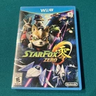 Star Fox Zero 0 (Nintendo Wii U) w/ Case Tested