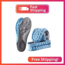 2 Pair 4D Cloud Technology Insole Super Soft Comfort Insoles, U-Shape Memory Foa