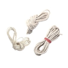 Natural Hemp Cord Lot of Seven Bundles 3 Yards Each