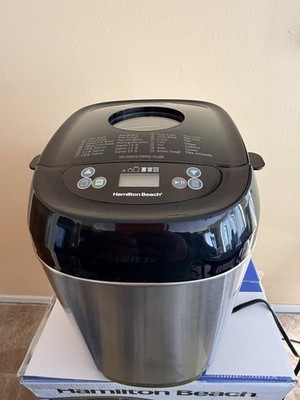 Hamilton Beach Artisan Bread Dough Maker with 14 Settings,Stainless Steel