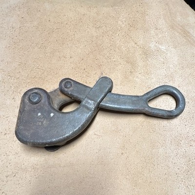 Klein Tools 1625-20 Cable Puller Grip 8000 lb Max Gray Sheath Heavy Duty
