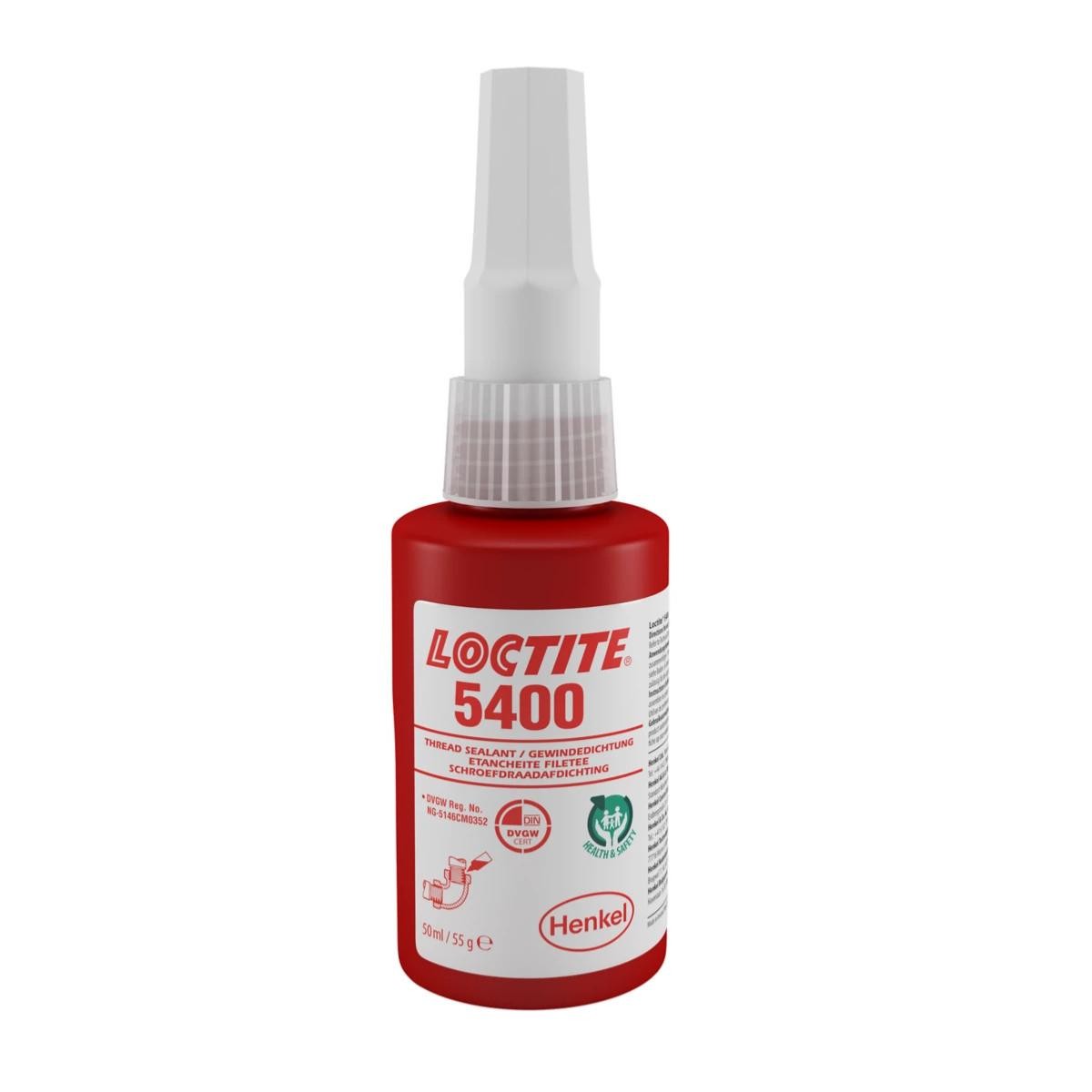 LOCTITE 5400 étanchéité filetée élimine les fuites de pression sur tube métallique