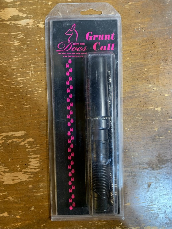 Just For Does Deer Grunt Call – New Sealed Whitetail Hunting Call