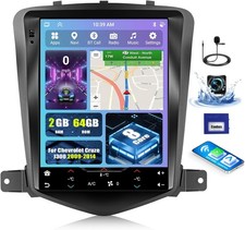 Per Chevrolet Cruze 2008-2015 9.7" Apple Carplay Android 15 Autoradio GPS WIFI
