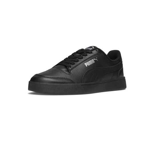 PUMA Shuffle Lace Up Youth Boys Black Sneakers Casual Shoes 37568806 - Picture 2 of 6