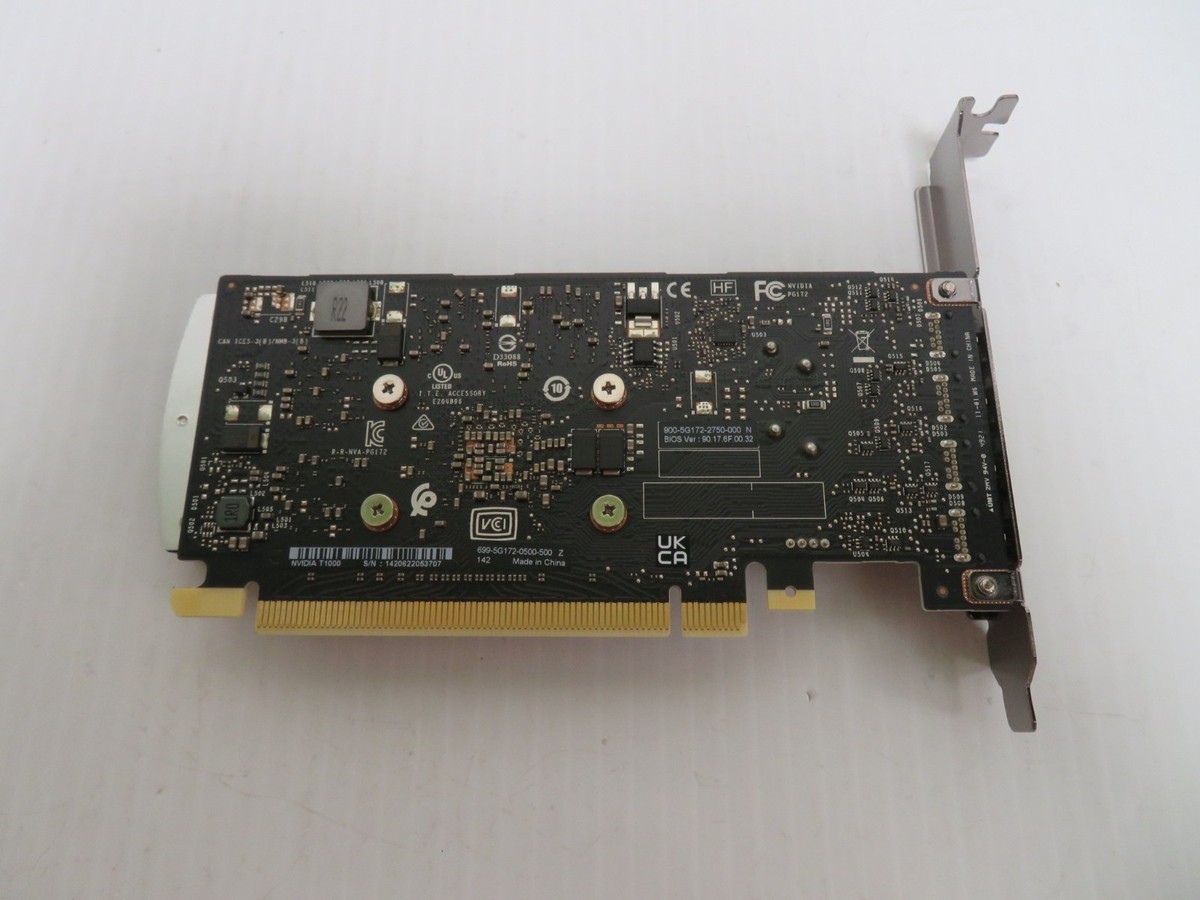 ☆DELL純正品☆NVIDIA T1000 4GB Dell NVIDIA Quadro T1000 4GB GDDR6