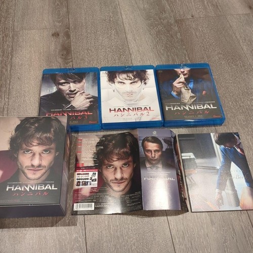 HANNIBAL Blu-ray BOX Edición completa del curso Set de 18 discos Libro de... - Imagen 3 de 8