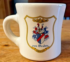 USS Von Steuben Coffee Mug SSBN 632 US Navy Mil-Art China Cup Submarine