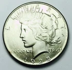 1925 PEACE DOLLAR! RIDICULOUSLY STUNNING GEM BU+++! FANTASTIC LUSTER! NR #K2893