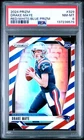 2024 PANINI PRIZM RED/WHITE/BLUE PRIZM #329 DRAKE MAYE ROOKIE RC PSA 8