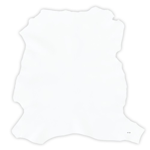 Lammnappa Rauchweiss ganze Lederhaut Nappaleder Bastelleder Lederreste - Bild 11 von 12
