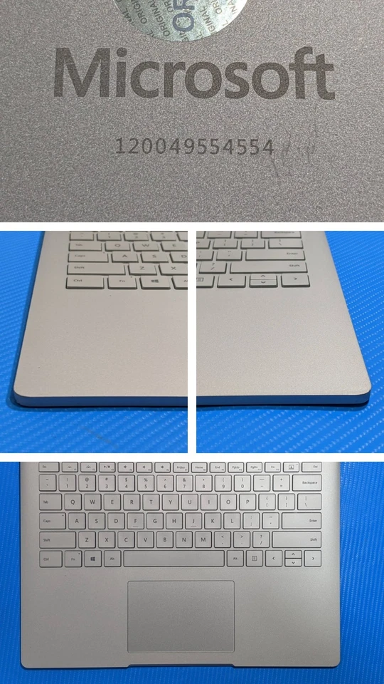 LOT of 3 Microsoft Surface Book 13.5" 3000x2000 i5-6300U 2.4GHz 8GB 128GB W10P - Image 4 of 4