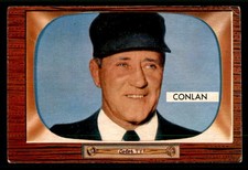 1955 BOWMAN #303 JOCKO CONLAN UMPIRE VG-EX SET BREAK 550754 (KYCARDS)