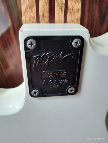 E Bassgitarre B.C. Rich Warlock weiß S/N BC20436 mit Tasche + Gurt - Bild 6 von 9