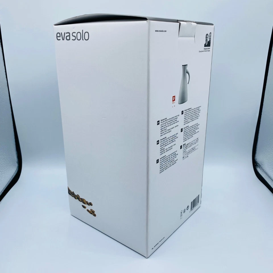 Eva Solo вакуумный кувшин 1 л без капель графин термо колба серый 502800 новый открытая коробка - Изображение 3 из 4