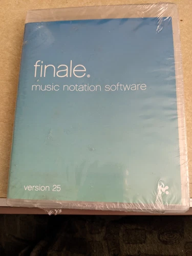 MakeMusic Finale Music Notation Software for Windows & Mac DVD Version 25 Sealed
