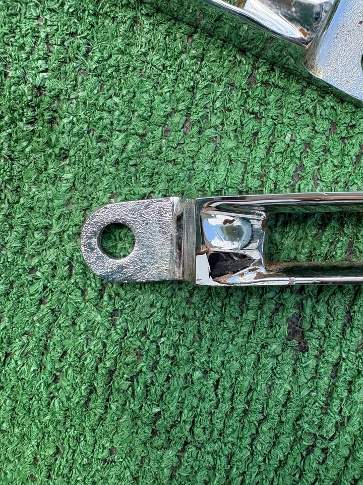 1966 Lincoln Continental convertible top latch brackets 66 67 - Image 2 of 4