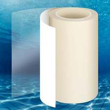4" x 9.8' High-Viscosity Clear TPU Underwater Pool Patch Repair Kit Self-Adhes