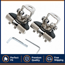 LED Light Bar Mounting Brackets for Engine Hood, 2Pcs Universal Hood Mounts US