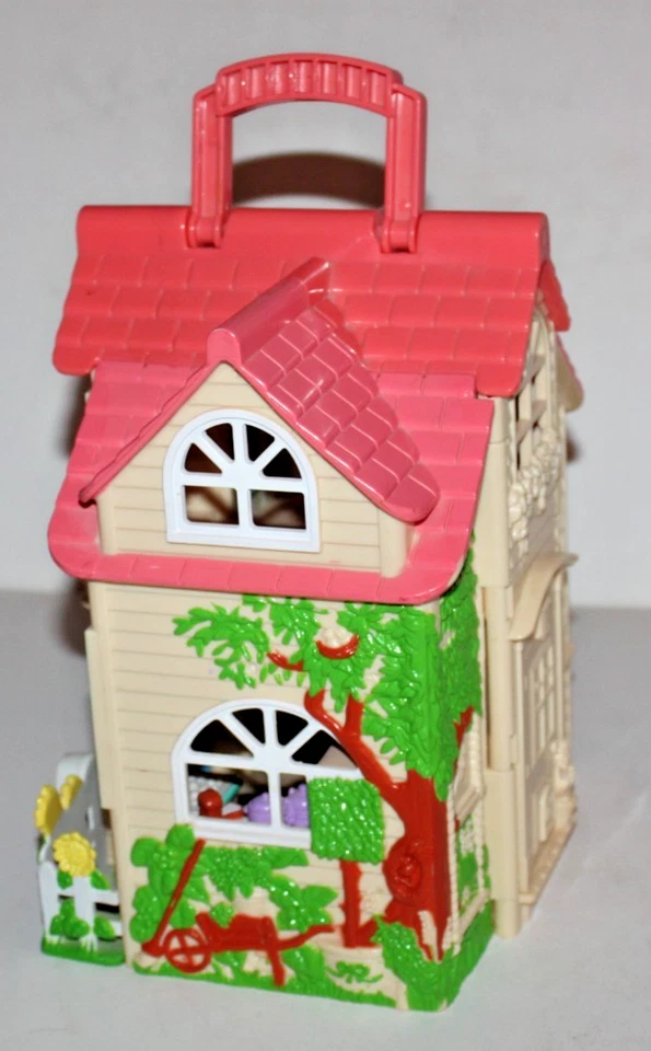 Casa de campo vintage Mattel Fisher Price - 2000 Loving Family Sweet Streets Foto 3 de 4