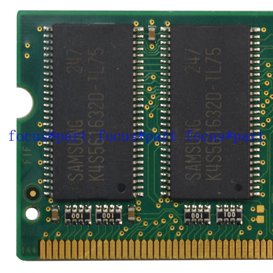 Samsung 512MB (2X256MB) PC133 144PIN NO ECC SDRAM Memoria RAM SO DIMM 3.3V Foto 4 de 4