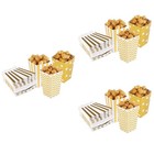 3 PCS Cardboard Popcorn Boxes Containers Reusable Carton Party Candy Cartons