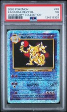 2002 POKEMON LEGENDARY COLLECTION #49 KADABRA-REVERSE FOIL