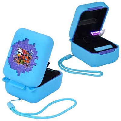 MGZNMTY Silicone Case for Bitzee Interactive Toy Digital Pet and Small, Blue