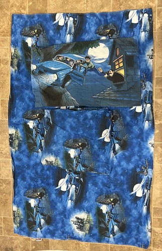 Vintage Harry Potter Twin Sheet Set & Pillow Case 2002