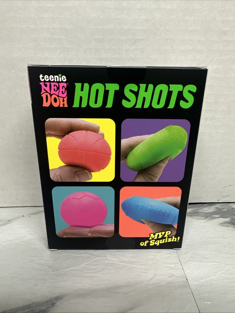 NeeDoh Teenie Hot Shots 4 -Pack | Op voorraad | Voordelig