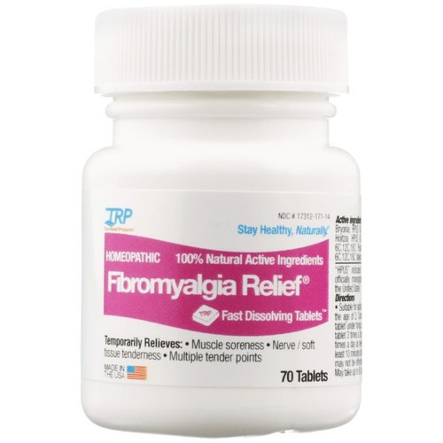The Relief Products Fibromyalgia Relief Fast Dissolving Tablets Homeopathic 70ct - Picture 2 of 3