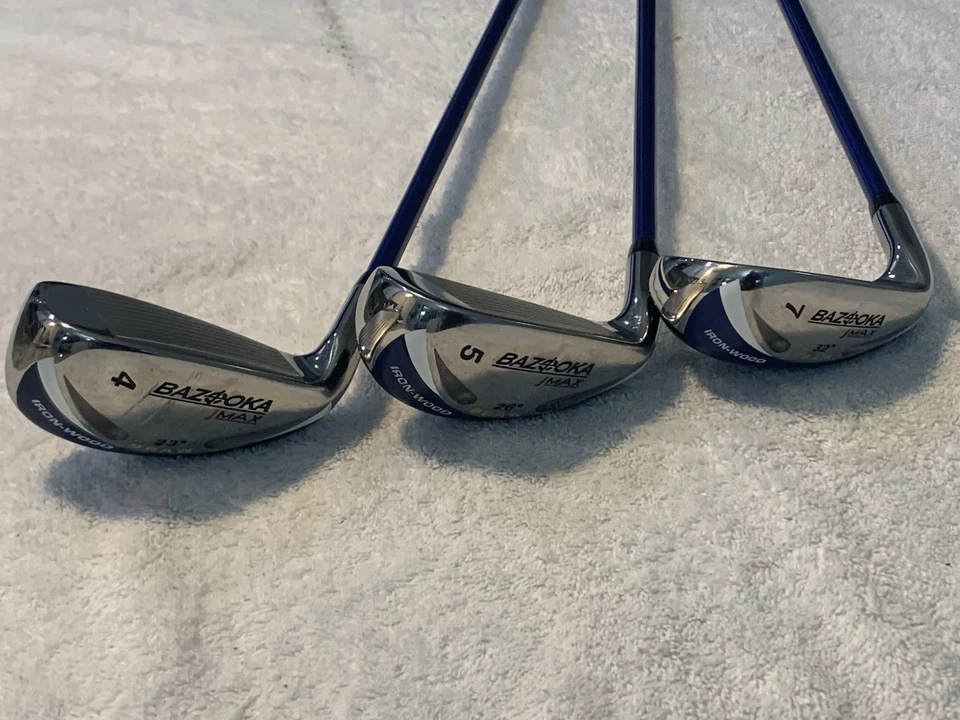 Tour Edge Bazooka jMax 4,5,7 Iron Wood , 62g Graphite Shaft L Flex RH - Image 2 of 4