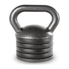 Marcy Adjustable Cast Iron Kettlebell, 20-50 pounds