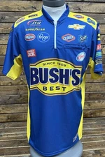NASCAR JTG Racing Bush's Best Race Used Crew Shirt Size Large