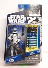 Star Wars Clone Wars Clone Pilot Goji Sealed CW28 Figure