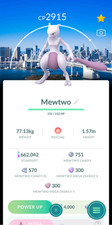 Boosted Mewtwo with Tokyo Background Register...