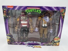 Neca TMNT Teenage Mutant Ninja Turtles in Time Pirate Bebop & Rocksteady Figures