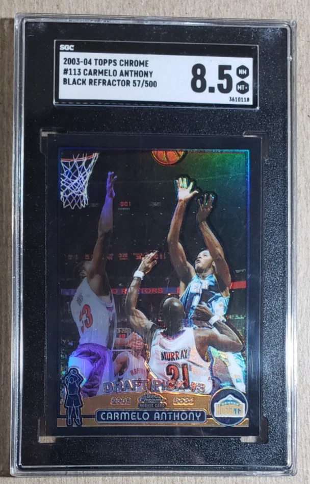 Topps Carmelo Anthony Basketball Rookie Sports Trading Cards