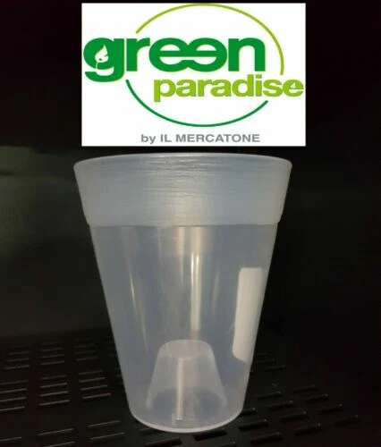 Vasi trasparente in plastica per la decorazione della casa