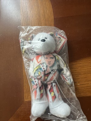 2004 Limited Treasures Gallery Treasures Elvis Presley Bean Bear Bag Plush