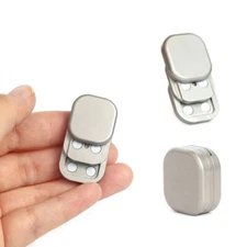 Stainless Steel Mini Cube Fidget Slider EDC Three-layer Fidget Toy Stress Relief