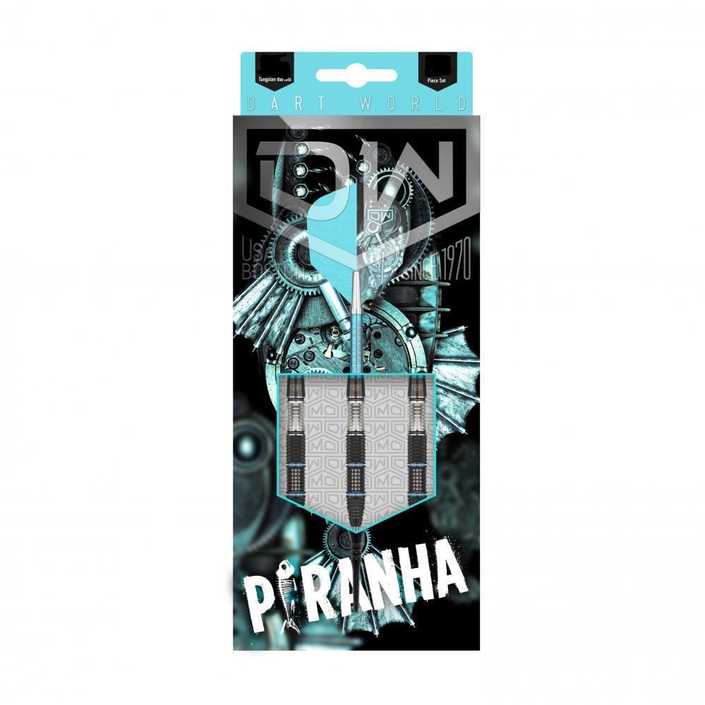 ハワイ DART WORLD PIRANHA RAZOR GRIP 24 GRAM 90% TUNGSTEN STEEL TIP DARTS