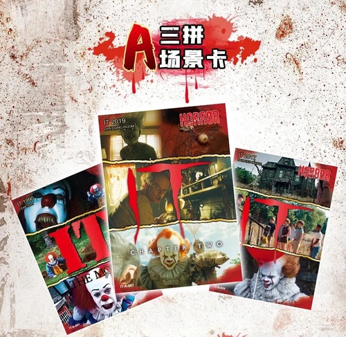 OFFICIAL IT WB Trading Cards 6 Pack Premium Hobby Box Horror Sealed New - Zdjęcie 10 z 15