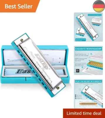 EASTTOP Armonica blues diatonica 10 fori chiave C Happy Kid Armonica a bocca