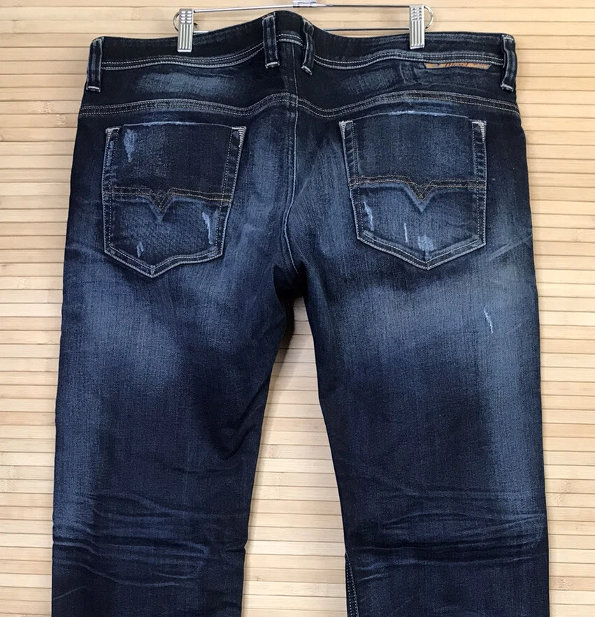 Diesel Safado Regular Slim Straight Stretch Jeans Wash 0852G distressed 38x34