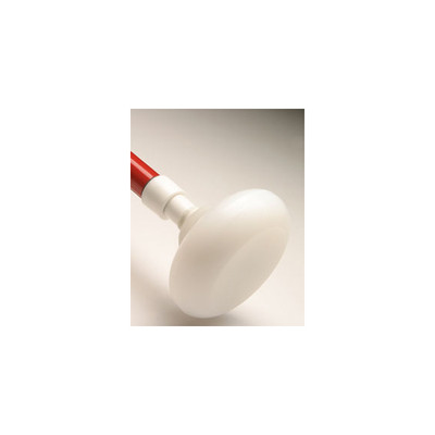 Ambutech Jumbo Roller Cane Tip: 1/2 Inch Hook On Style, for Blind Mobility Cane