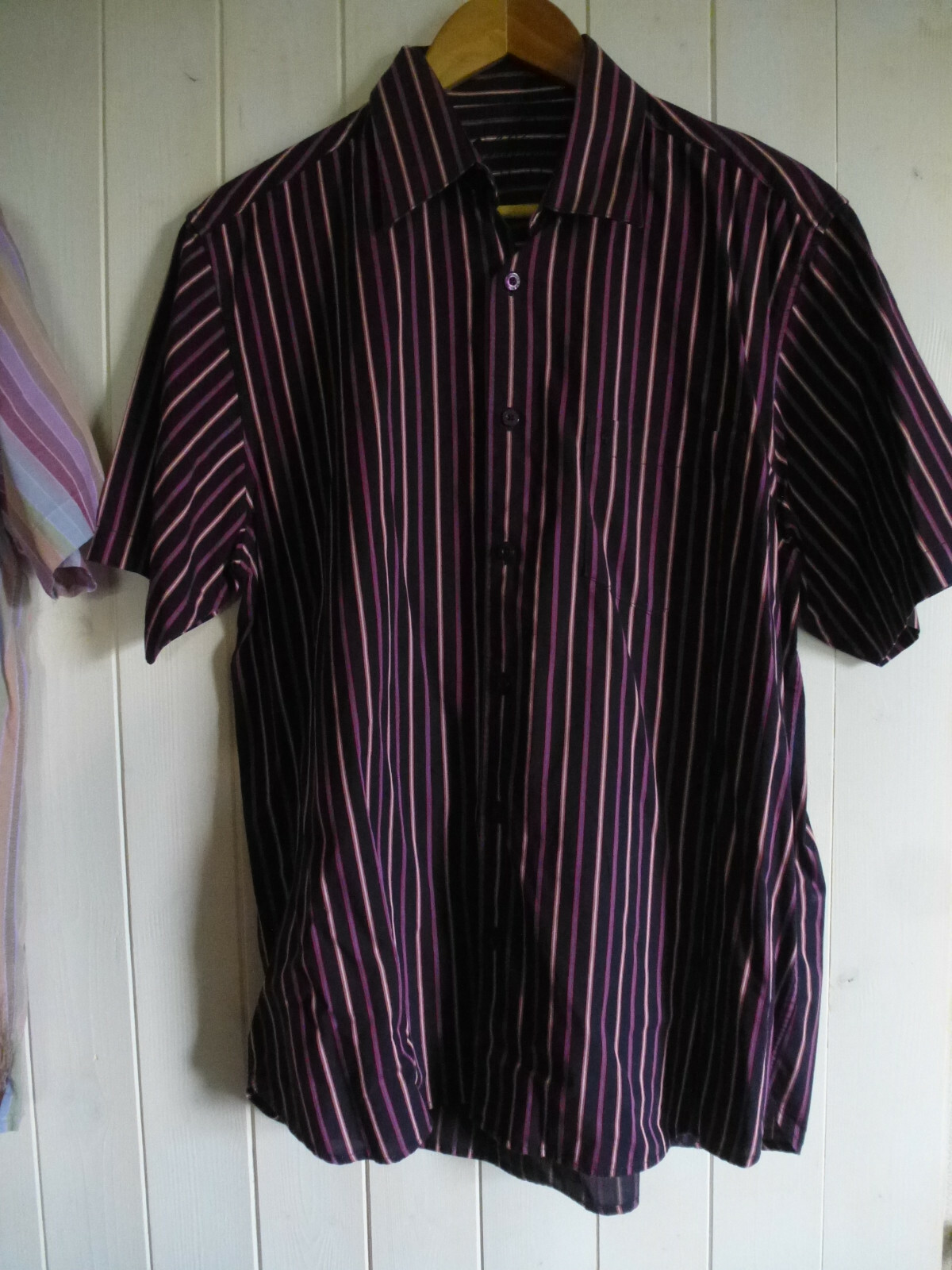 SAINT LAURENT bundle of X3 mens YSL ST.GOERGE BY DUFFER & GABICCI SHORT SLEEVE SHIRTS MEDIUM